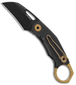 Real Steel Luna ECO Folding Knife Bronze Stainless Steel Handle K110 Plain  Edge Bead Blast Finish RS7084