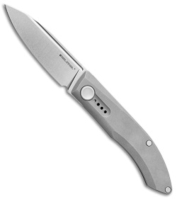 Real Steel Stella Premium Slip Joint Knife Titanium (3" Satin)