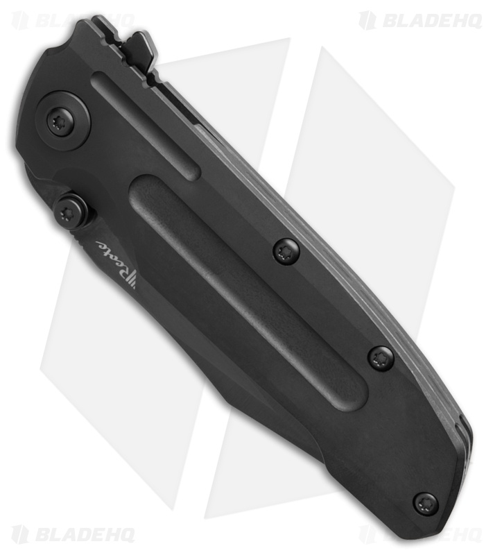 Reate Knives 9D-V2 Frame Lock Knife Black DLC Titanium (3.5" Black DLC)