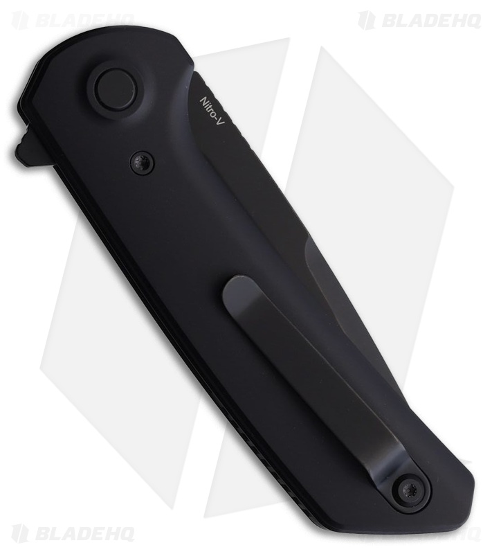 Reate PL-XF Black Al Drop Point black PVD Nitro-V