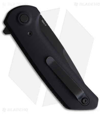 Reate PL-XF Pivot Lock Knife Black Aluminum (3.4" Black PVD)