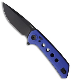 Reate PL-XF Pivot Lock Knife Blue G-10 (3.4" Black PVD Nitro-V)
