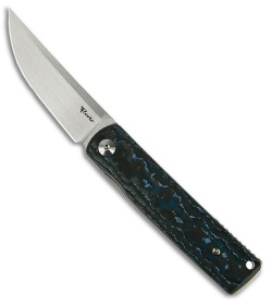Reate Bushido Knife Titanium + Dark Matter Purple