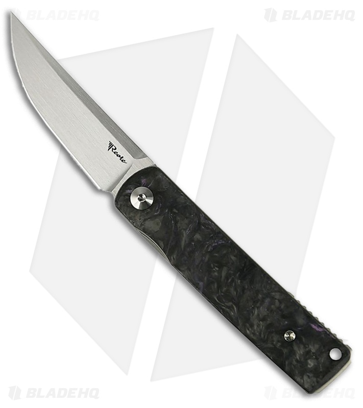 Reate Bushido Knife Titanium + Dark Matter Purple