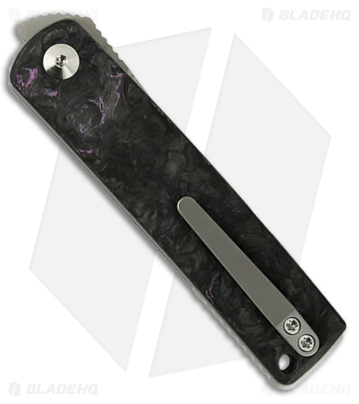 Reate Bushido Knife Titanium + Dark Matter Purple