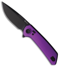Reate PL-XF Purple Al Drop Point black PVD Nitro-V