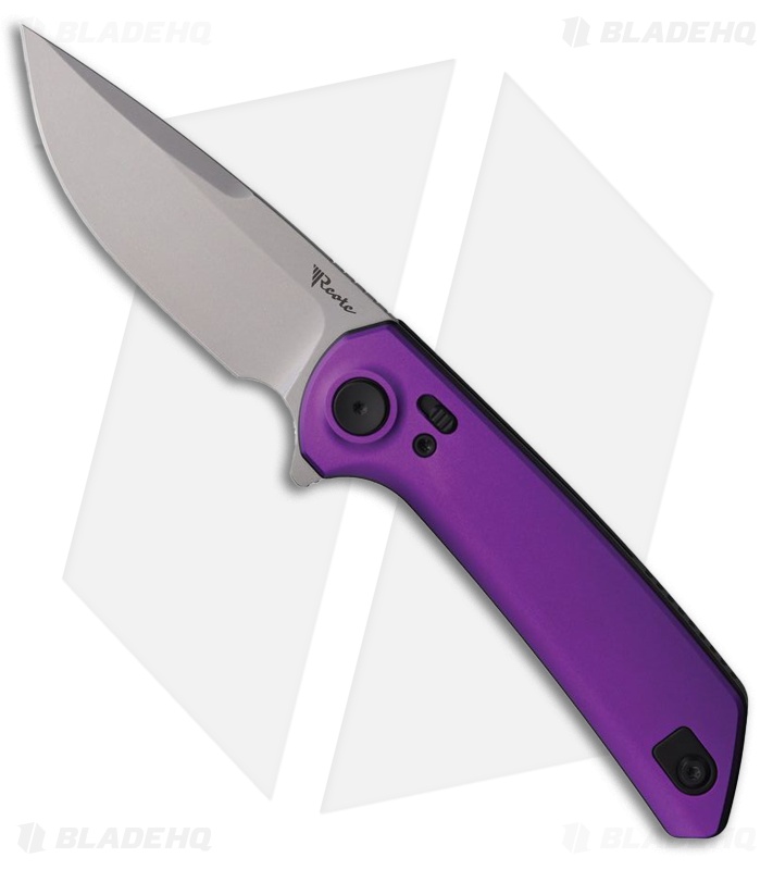 Reate PL-XF Purple Al Drop Point SW Nitro-V