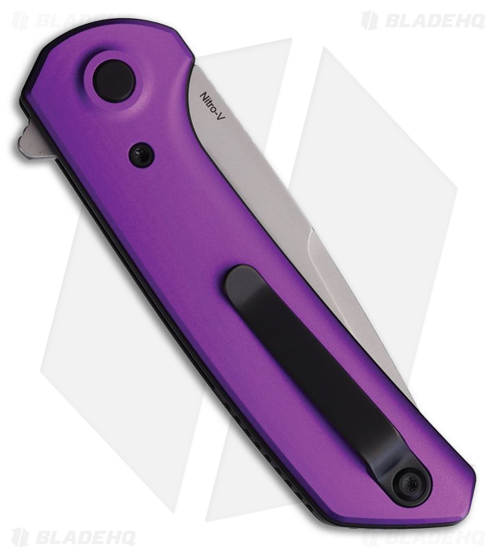 Reate PL-XF Purple Al Drop Point SW Nitro-V