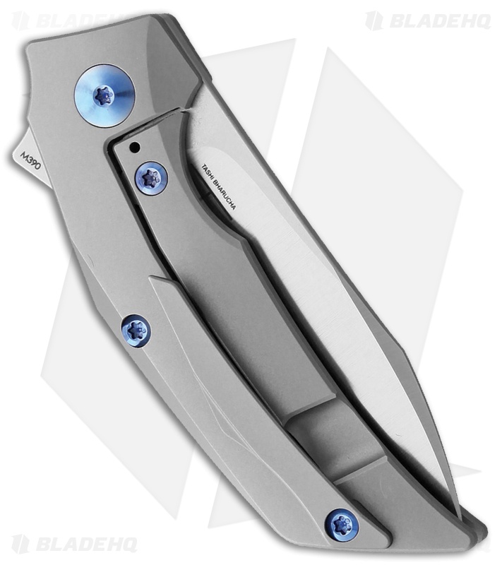 Reate Knives T2500 Frame Lock Knife Titanium/Carbon Fiber (2.5" Satin)