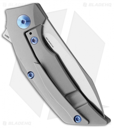 Reate Knives T2500 Frame Lock Knife Titanium/Carbon Fiber (2.5" Satin)