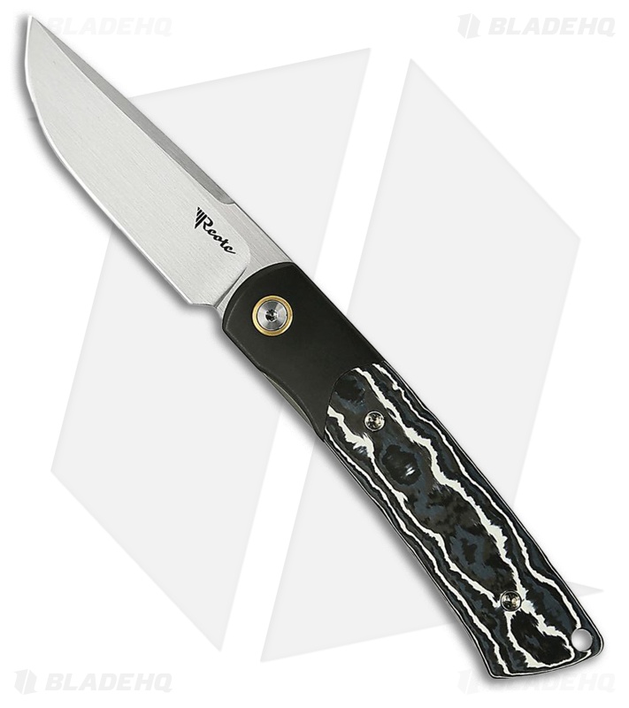 ブライトリバー　ガルボ Reate Tribute Knife Titanium/White Storm FatCarbon
