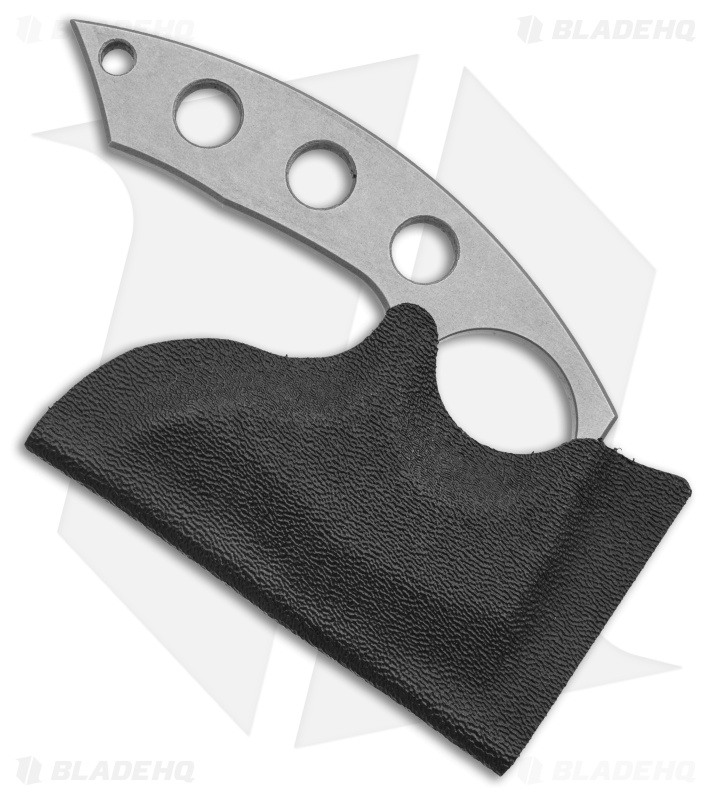 Red Horse Knife Works MAXE-Micro Axe Fixed Blade Knife (4" Stonewash D2)