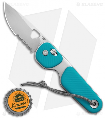 The James Brand The Redstone Slide Lock Knife Glacier/Stainless (2.5" Satin)