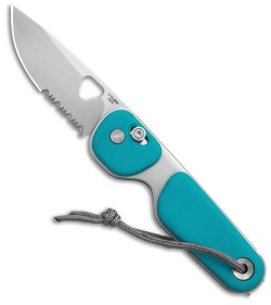 The James Brand The Redstone Slide Lock Knife Glacier/Stainless (2.5" Satin)