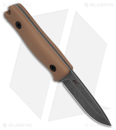 Reiff Knives F3 Saber Survival Fixed Blade Knife Coyote Tan G-10 (2.9" Acid SW)