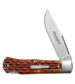 Remington 2026 Silver Bullet Lockback Brown Jigged Bone