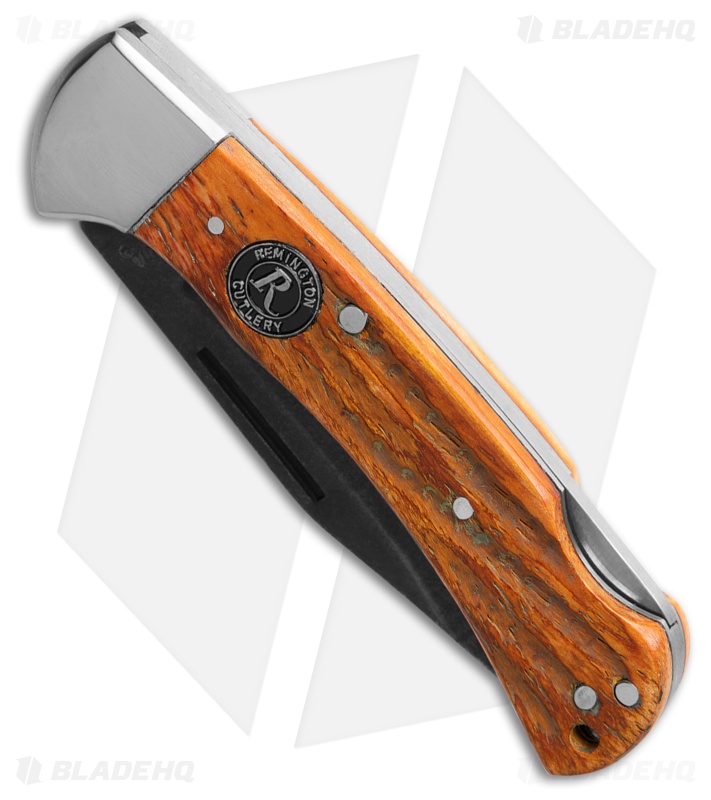 Remington American Tradition Combo Knife Set 2-Pack Brown Jig Bone R15682