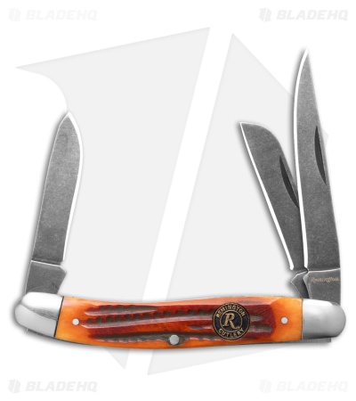 Remington American Tradition Combo Knife Set 2-Pack Brown Jig Bone R15682