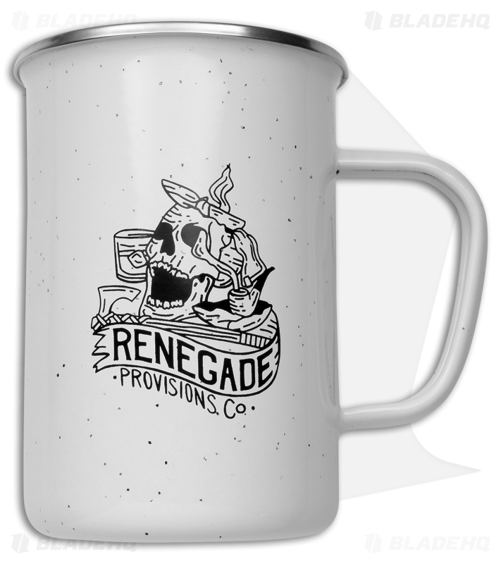 Renegade Provisions Co. Campfire Mug 22oz White