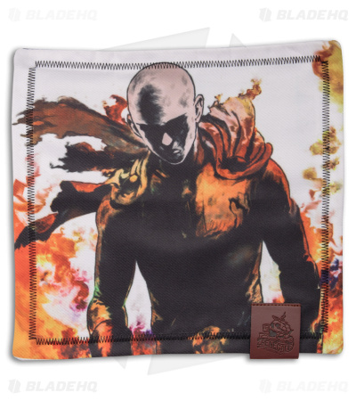 Renegade Provisions One Punch Man 8X8 Handkerchief  W/ Microfiber Backing