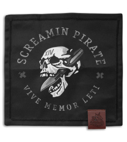 Renegade Provisions Screaming Pirate 8X8 Handkerchief  W/ Microfiber Backing