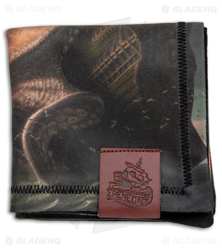 Renegade Provisions The Kracken 8x8 Handkerchief w/Microfiber Backing