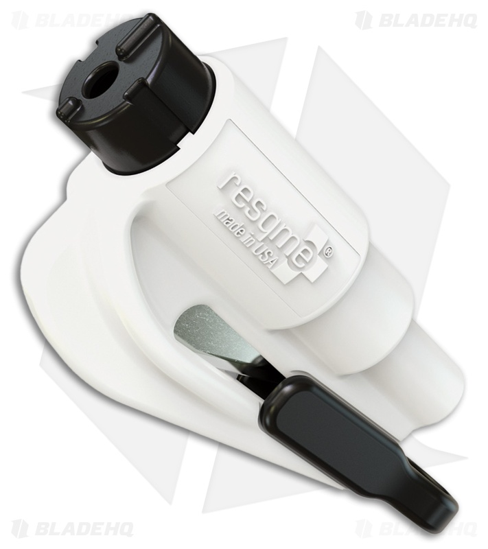 ResQMe Car Escape Tool/Window Breaker Keychain (White) LH09