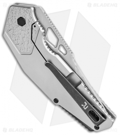 REVO Berserk Frame Lock Folding Knife Stainless Steel Gray (3.4" Stonewash)