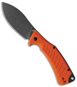 REVO Ness Liner Lock Flipper Knife Orange G-10 (3.3" Stonewash)