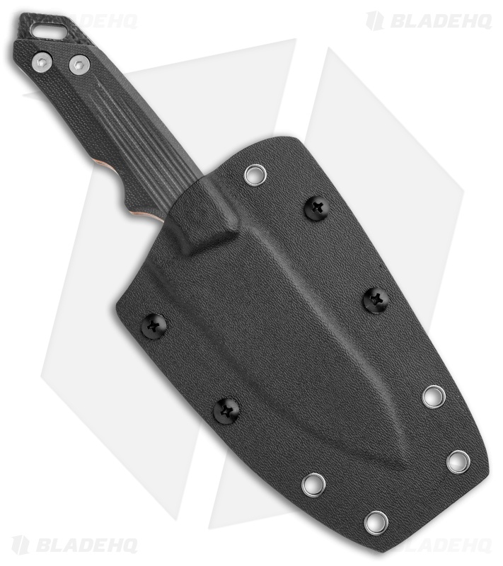 REVO RJ-1 Journey Fixed Blade Knife Black G-10 (3.9" Satin)