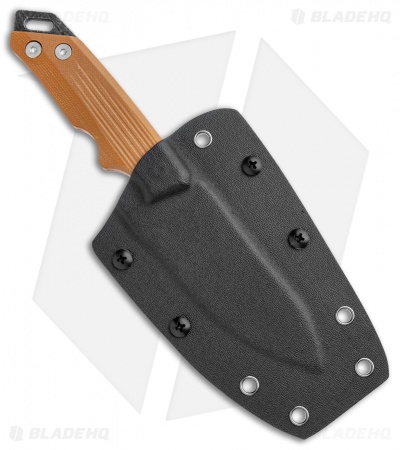 REVO RJ-1 Journey Fixed Blade Knife Brown G-10 (3.9" Satin)
