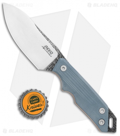 REVO RJ-1 Journey Fixed Blade Knife Gray G-10 (3.9" Satin)