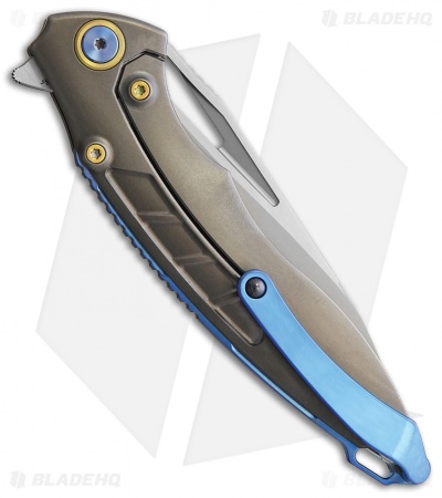 Rike Knife Frame Lock Knife Red Carbon Fiber (3.9" Satin) RK1902-R/CF