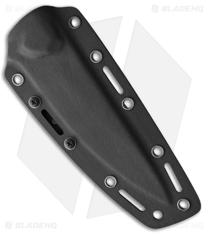 Rike Knife F1 Fixed Blade Knife Black G-10 (5" Blackwash)