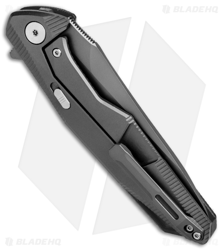 Rike Knife 801GB Kwaiken Frame Lock Knife Black G-10 (3.75