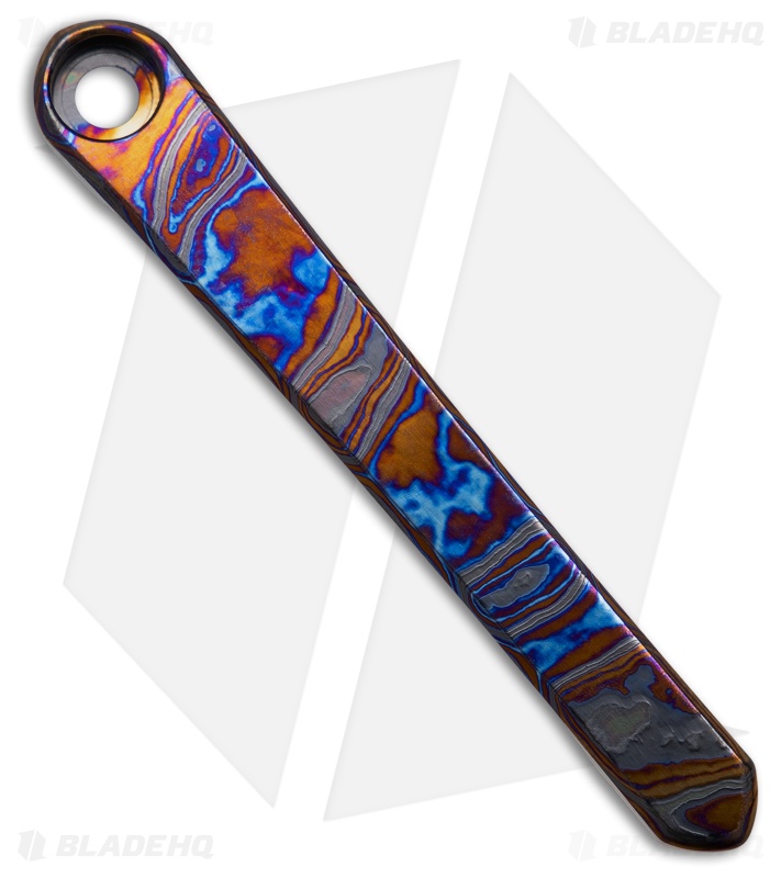GEM ジェム　ガーネット　ROTOGRIP-ロトグリップ Ripp's Garage Tech CRK Pocket Clip Timascus Gold/Purple