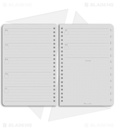 Rite in the Rain No. P52 Weekly Planner Undated (Black)