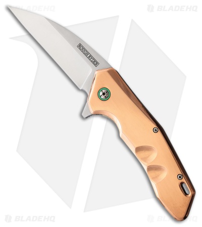 ダーマードライ Rough Ryder Liner Lock Knife Copper Satin