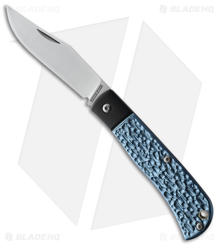Rough Ryder Knife Blue / Black Al (3.25
