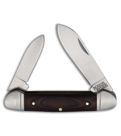 Rough Ryder Canoe Knife 3.63" Black G-10 RR2297