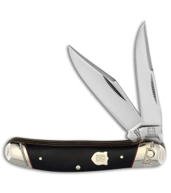Rough Ryder Stockman Knife Silver Sparkle Polymer Satin