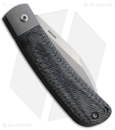 Rough Ryder Blue Micarta Wharncliffe Slip Joint VG10 (2.75 Satin) 