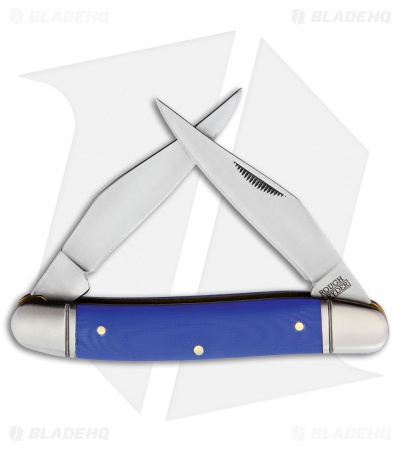 Rough Ryder Muskrat Knife 4" Blue G-10 RR2170