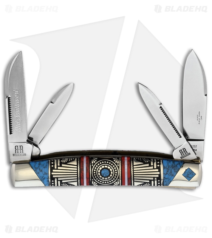 Rough Ryder Four Blade Old Southwest Congress Polymer (2.75" Mirror) 