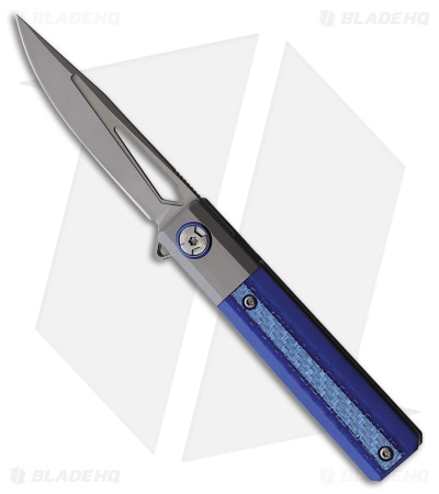 Rough Ryder Reserve Blue G10 Carbon Fiber Inlay Framelock (2.75