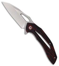 Rough Ryder Liner Lock Assisted Knife Cowboy Scrimshaw Bone