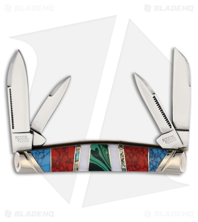 Rough Ryder Stoneworx Congress Syntheic Blue/Red/Green (2.25 Mirror) 