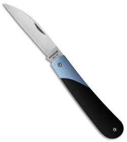 Rough Ryder Wharncliffe Knife 4" Black Aluminum RR2202
