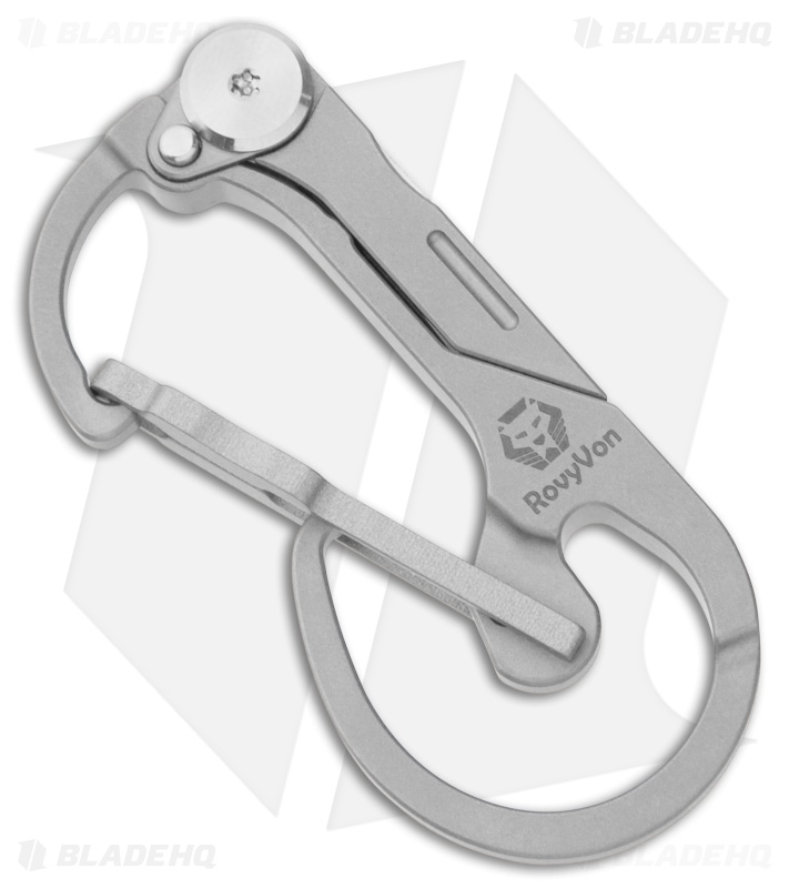 RovyVon U4 Pro+ Screwdriver Set Titanium Carabiner PH0+SL3.5
