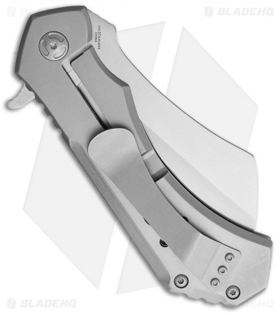 S-TEC Frame Lock Knife Gray Stainless Steel (4.4" Satin)